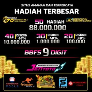 Situs Judi Online Jentoto Terbaik Saat Ini